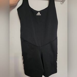 Adidas Black Athletic Jumpsuit Small